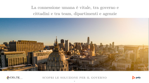 SOLUZIONI PER IL GOVERNO